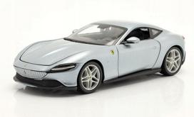 ferrari modeliai - BBURAGO 1:24 Ferrari Roma, pilkas (Gray) - 2 nuotrauka