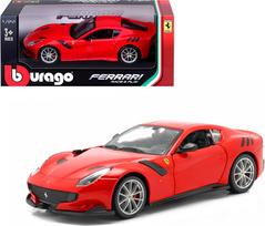 ferrari modeliai - BBURAGO Ferrari F12TDF Raudonas (Red) 1:24 - 3 nuotrauka