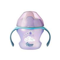 TOMMEE TIPPEE First Cup pirmasis puodelis su rankenėlėmis 150ml 4m+ Violetinė (Purple)