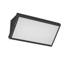 sviestuvai - LED Sieninis lauko šviestuvas LED/12W/230V 3000K IP65 juodas - 1 nuotrauka