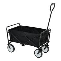 sodo sulankstomas karutis - Sulankstomas sodo karutis Fancy Garden Tyrs, metalas, juodas (Black), 145 l - 1 nuotrauka
