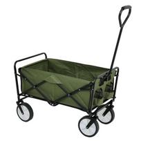 kelioninis vezimelis - Sulankstomas sodo karutis Fancy Garden Tyrs, metalas, žalias (Green), 145 l - 1 nuotrauka