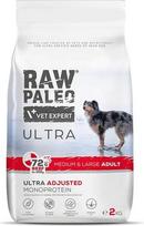 Sausas Šunų Maistas - RAW PALEO Ultra jautiena vidutinio ir didelio dydžio suaugusiems 10kg