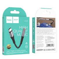 ausiniu laidas c - Adapteris USB Type-C (M) - ausinių jungtis 3.5mm (F) - 6 nuotrauka
