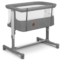 kudikio lopsys - Lionelo Aurora 3in1 lovytė-lopšys, tamsiai pilka (Dark Grey) - 1 nuotrauka