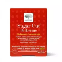 papildai berberin - NEW NORDIC SUGAR CUT BERBERINE, 60 tablečių - 1 nuotrauka