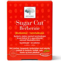 papildai berberin - NEW NORDIC SUGAR CUT BERBERINE, 60 tablečių - 2 nuotrauka