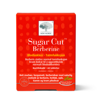 papildai berberin - NEW NORDIC SUGAR CUT BERBERINE, 60 tablečių - 3 nuotrauka