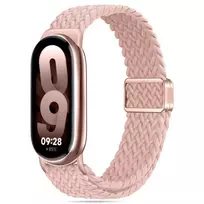 xiaomi band 9 strap - Tech-Protect watch strap NylonMag Xiaomi Smart Band 8/9, rožinė (Dusty Rose) - 2 nuotrauka