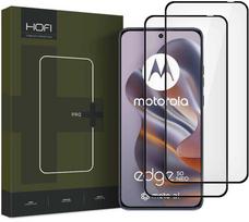 Hofi "Glass Pro+" Apsauginis stiklas Motorola Moto EDGE 50 NEO - 2 vnt. Juodas (Black)