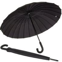 VERK GROUP didelis skėtis juodas (Black)