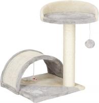 draskykles katems - Springos draskyklė katėms PA1034, pilka/kreminė (Grey/Cream), 47 cm - 2 nuotrauka