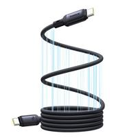 baseus picogo - Baseus PicoGo USB-C į USB-C greito įkrovimo laidas 240W 1m Juodas (Black) - 2 nuotrauka