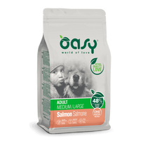 Oasy Adult Medium & Large Salmon 12 kg