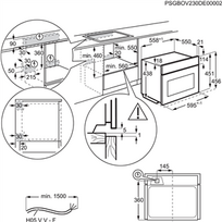 krosnele orkaite - Electrolux EVM8E09X - 5 nuotrauka
