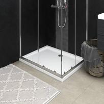 duso padeklas 70 x 90 - Dušo padėklas vidaXL, 70 cm x 90 cm, baltas (White) - 2 nuotrauka