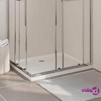 duso 80x100 - Dušo padėklas vidaXL, 80 cm x 100 cm, baltas (White) - 2 nuotrauka