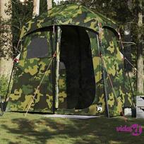 vidaXL dušo palapinė, kamufliažinė (Camouflage), dvivietė, atspari vandeniui