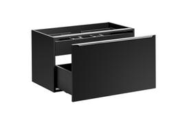 Apatinė vonios spintelė SANTA FE BLACK 82-80-B-2S, juoda