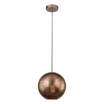 pakabinami sviestuvai senukai - Candellux Sfinks 60W E27 Hanging Ceiling Lamp Openwork Copper - 4 nuotrauka