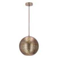 pakabinami sviestuvai senukai - Candellux Sfinks 60W E27 Hanging Ceiling Lamp Openwork Copper - 5 nuotrauka
