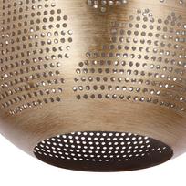pakabinami sviestuvai senukai - Candellux Sfinks 60W E27 Hanging Ceiling Lamp Openwork Copper - 7 nuotrauka