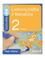 lietuviu kalbos vadoveliai - Lietuvių kalba ir literatūra. Vadovėlis 2 klasei, 1 dalis. Serija Maži milžinai - 2 nuotrauka