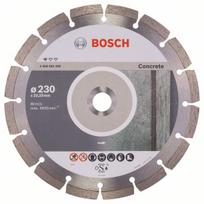 betono pjovimo diskai - Deimantinis pjovimo diskas Bosch PROFESSIONAL FOR CONCRETE; 230 - 1 nuotrauka