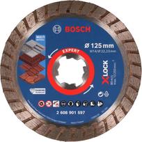 deimantiniai pjovimo diskai - Deimantinis pjovimo diskas Bosch 2608901597; 125 mm - 1 nuotrauka