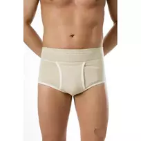 Kelnaitės kirkšnių išvaržoms vyrams, XL, smėlio (Sand) 0111