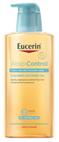 Eucerin Shower Oil AtopiControl aliejaus pagrindo prausiklis atopinei odai 400 ml.