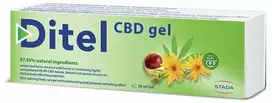 DITEL vėsinantis gelis su CBD aliejumi, 100 g