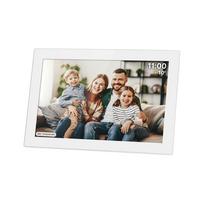 skaitmeniniai nuotrauku remeliai - Kruger&Matz skaitmeninis nuotraukų rėmelis FRAMEO Wi-Fi 10.1" baltas (White) - 1 nuotrauka