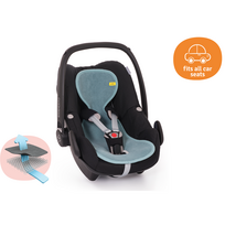 ideklas autokedutei - AEROMOOV vasarinis įdėklas autokėdutei Air Layer, mėlyna (Mint) - 2 nuotrauka