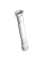 1 2 vamzdis - Lanksti žarna sifonui Ani Plast K 106, balta (White) - 1 nuotrauka