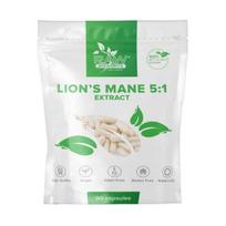 maisto papildai imunitetui - RAW POWDERS LION'S MANE 5:1 EKSTRAKTAS, 500 mg, 90 kapsulių - 2 nuotrauka