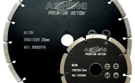 betono pjovimo diskai - SPECIALIST+ Deimantinis segmentinis pjovimo diskas PREMIUM, 230 x 10 x 22,23 mm, plytoms, betonui - 2 nuotrauka