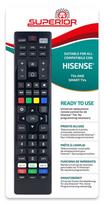hisense tv pultai - Superior Universal for Hisense TV Black - 2 nuotrauka