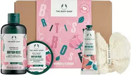 The Body Shop British Rose kūno priežiūros dovanų rinkinys