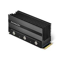 Axagon CLR-M2XL Pasyvus aliuminio radiatorius M.2 SSD, Juodas (Black)