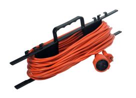 ORRO Ilgintuvas 1 lizdas 2x1.5m be įžeminimo su rėmu Oranžinis (Orange) 53016-15