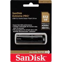 usb flash drive 3.2 - Sandisk Extreme Pro 512GB Black (Juodas) - 5 nuotrauka