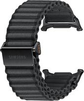 galaxy ultra watch - Samsung Galaxy Watch Ultra Trail Band Tamsiai pilka (Dark Gray) - 1 nuotrauka