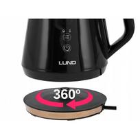 lund - Toya LUND Elektrinis virdulys 1L su temperatūros reguliavimu Juodas (Black) - 2 nuotrauka