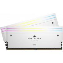 Corsair Dominator Titanium RGB Balta (White) 96GB (2x48GB) DDR5 6400MHz