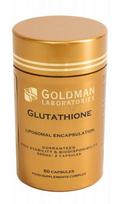 glutathione - GOLDMAN LABORATORIES L-GLUTATHIONE, 60 kapsulių - 1 nuotrauka