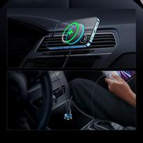 car phone holder - Baseus CW01 Magnetic Car Holder (BS-CW01) Black - 8 nuotrauka