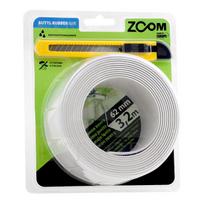 vonios juosta - ZOOM vonios sandarinimo juosta, 31 mm x 31 mm x 3,2 m, balta (White) + peiliukas - 1 nuotrauka