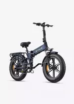 engwe engine pro - Engwe Engine PRO 2.0 20" mėlynas (Blue) - 2 nuotrauka