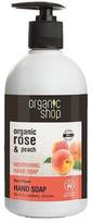 Organic Shop Rose Peach Nourishing Hand Soap 500ml
